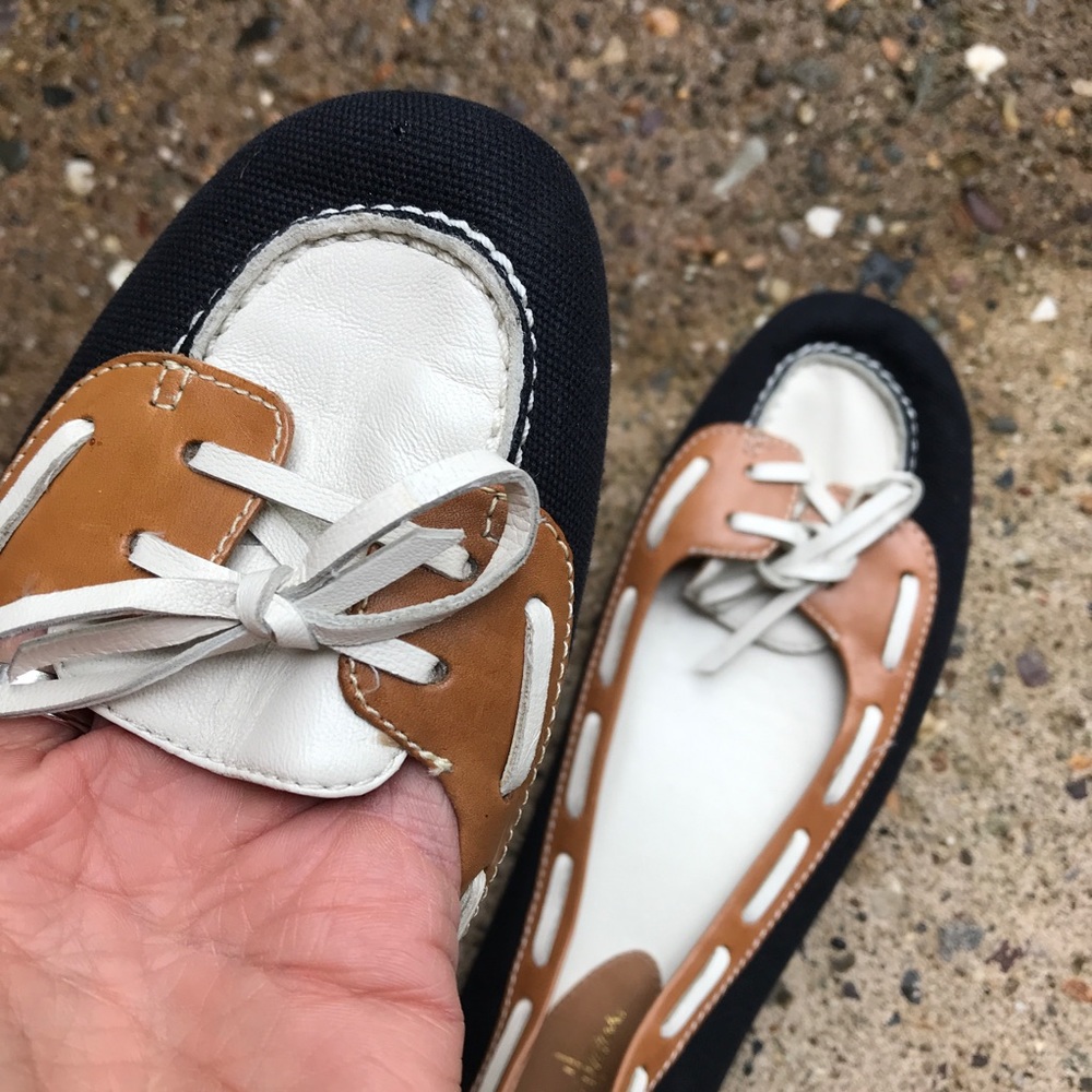 Cole Haan Nautical Ballet Flat Loafers - Picture 3 of 3